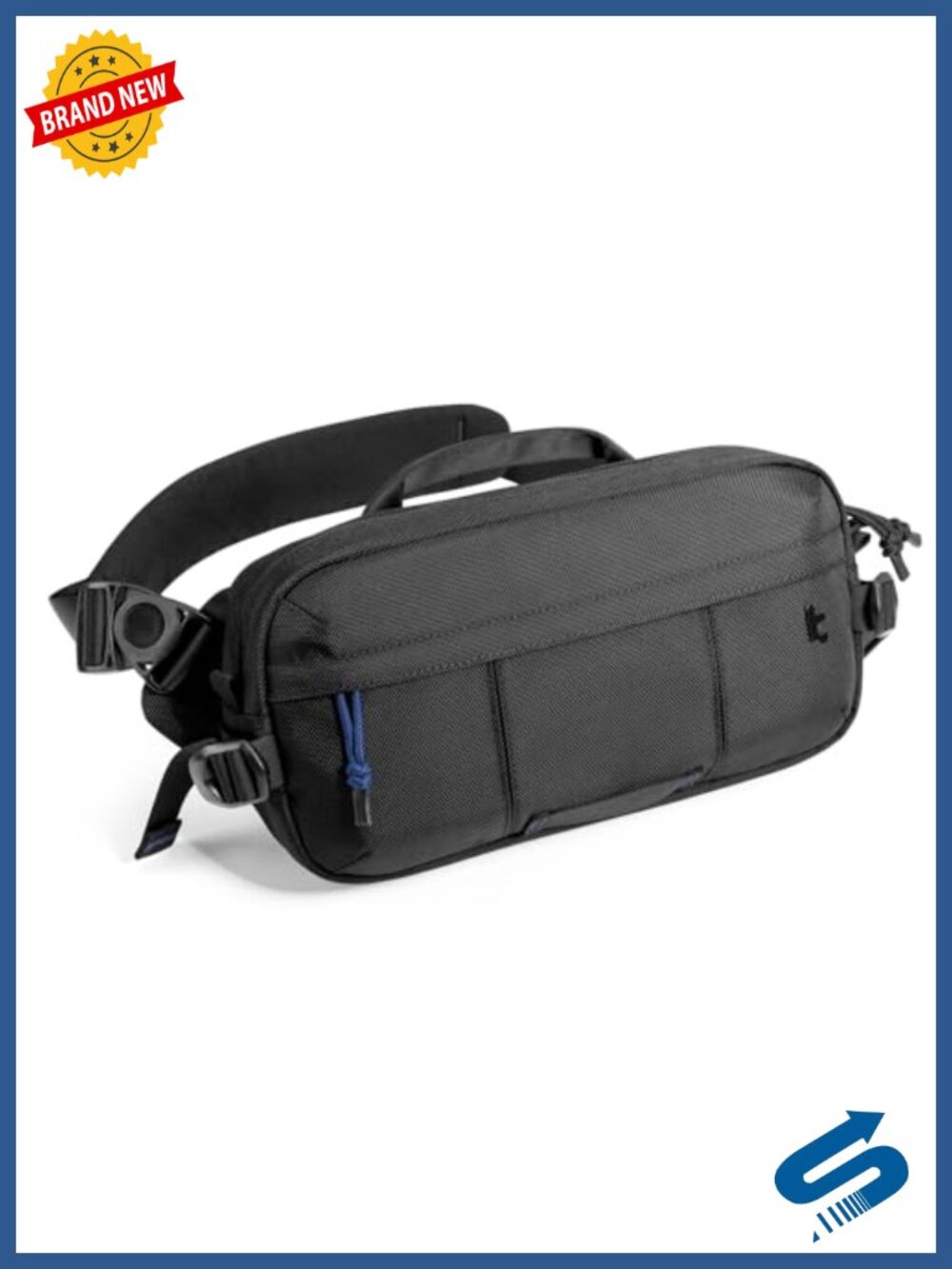 Tactical Sling Bag Crossbody for Switch 2 Steam Deck 5.5L Nylon Shoulder Pack